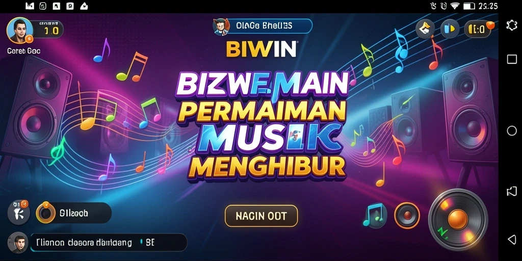 Tampilan gameplay interaktif dan menarik dari BIWIN.
