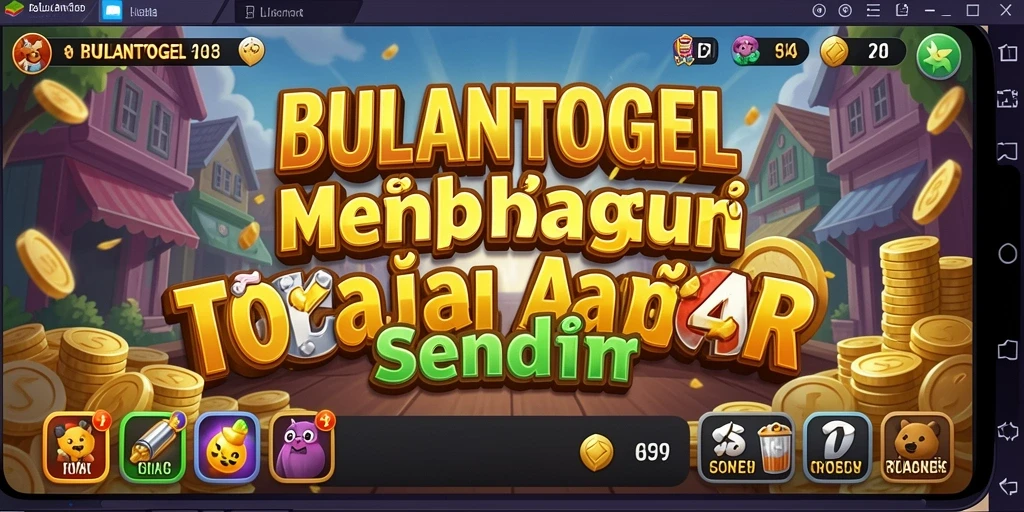 Tampilan gameplay yang menarik dan dinamis dalam BULANTOGEL.