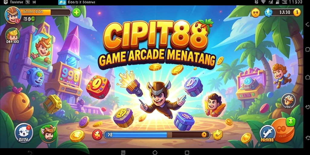 Tampilan gameplay seru dari CIPIT88 yang menampilkan tantangan menarik.