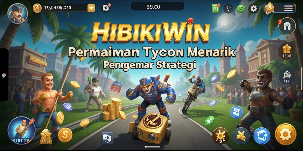 Tampilan gameplay HIBIKIWIN yang memikat dan menantang.