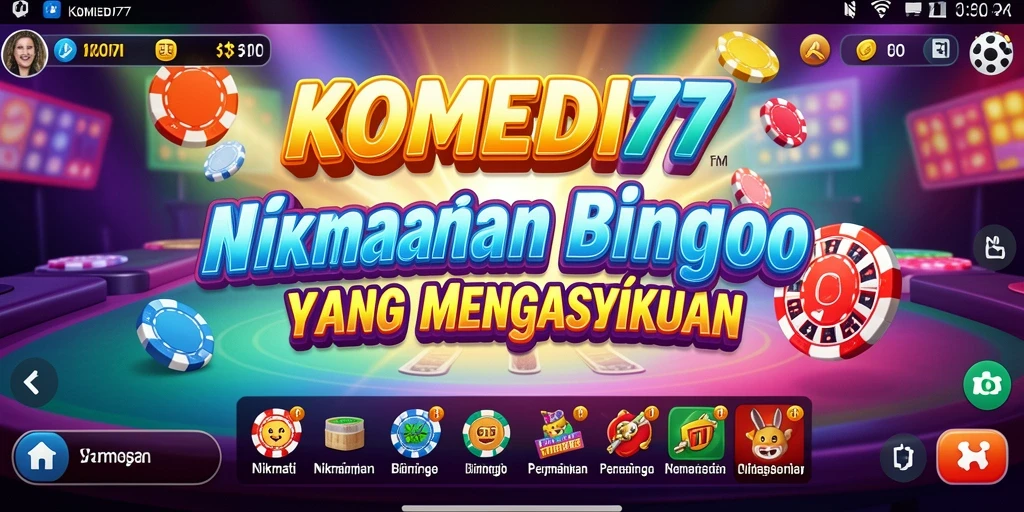 Screenshot gameplay Bingo yang menarik dan interaktif.