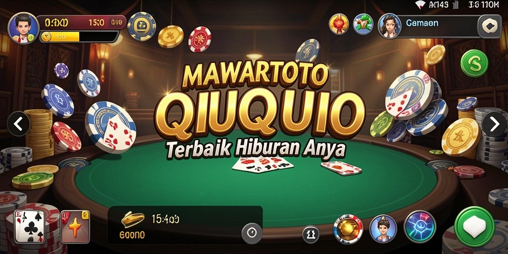 Gameplay seru QiuQiu di MAWARTOTO.