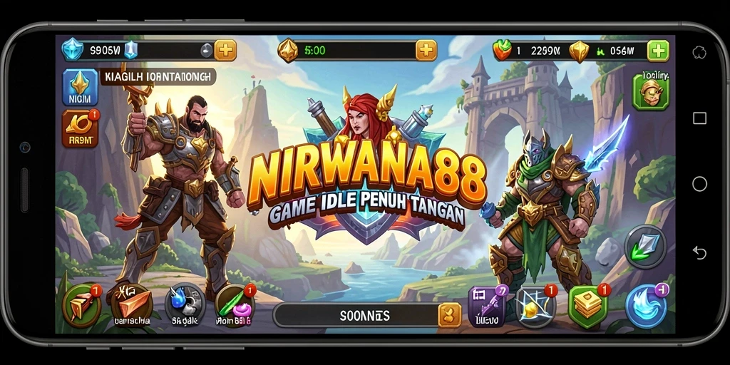 Tampilan gameplay NIRWANA88 yang menarik dan interaktif.