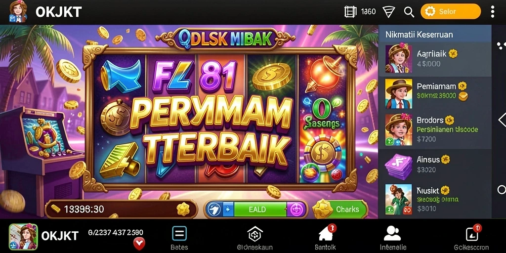 Tampilan menarik dari gameplay OKJKT yang seru dan menantang.