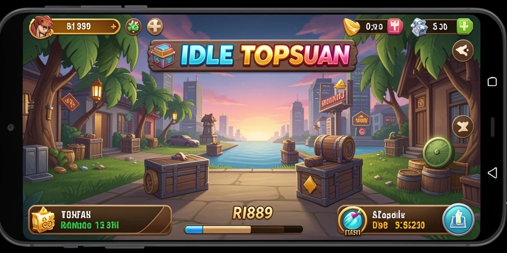Tampilan gameplay <strong>RI889</strong> yang menarik dengan karakter dan item yang beraneka ragam.
