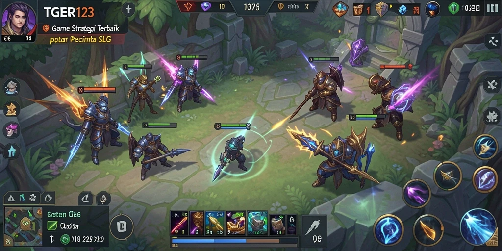 Tampilan gameplay menegangkan dalam TGER123 dengan strategi yang mendalam.